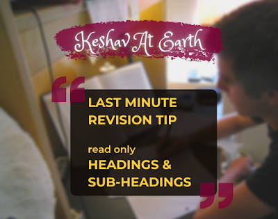 Last Minute Revision Tip No One Talks About & Why You Should Use It